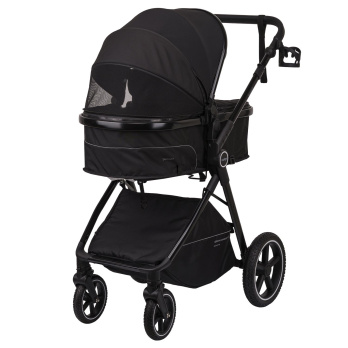 Коляска-трансформер Indigo TARGET 3в1 черный