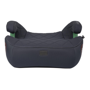 Автокресло-бустер Indigo QuickFix ISOFIX, группа 3 (22-36 кг) серый