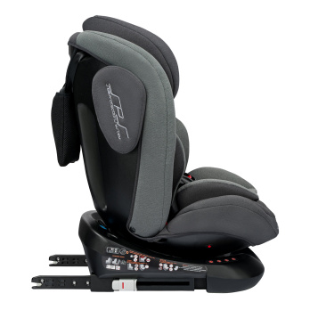 Автокресло INDIGO SMART Isofix 0+1+2+3 (0-36 кг) серый