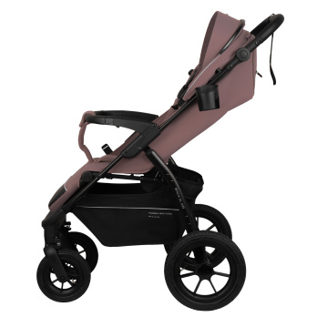 Коляска прогулочная Indigo EPICA XL AIR с сумкой розовый