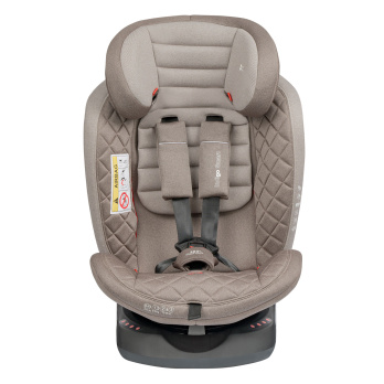 Автокресло INDIGO SMART Isofix 0+1+2+3 (0-36 кг) бежевый