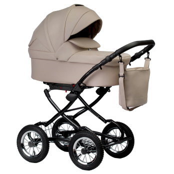 Коляска 2 в 1 Indigo BARBARA ECO Classic бежевый