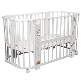 Кровать детская Indigo Baby Line 5 в 1 с поперечным маятником 