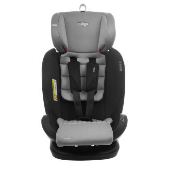 Автокресло Indigo MAX-X Isofix 0+1+2+3 (0-36 кг) серый