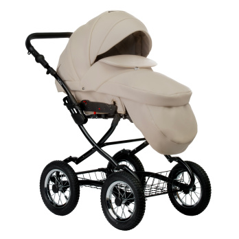 Коляска 2 в 1 Indigo BARBARA ECO Classic бежевый