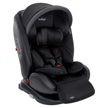 Автокресло Indigo MAX-X Isofix 0+1+2+3 (0-36 кг) черный