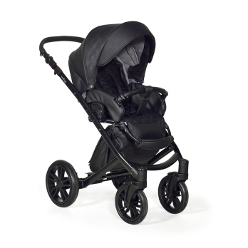 Коляска 2 в 1 Indigo PORTO черный