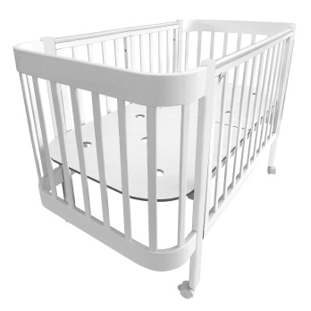 Кровать детская Indigo Italiano Baby продольный маятник на колеса 