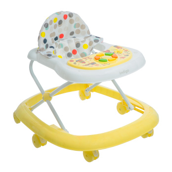 Ходунки Indigo BUBBLE желтый