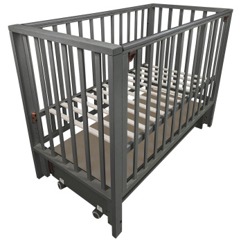 Кровать детская Indigo Norden маятник на колесах 