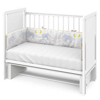 Кровать детская Indigo Classic маятник на колесах 