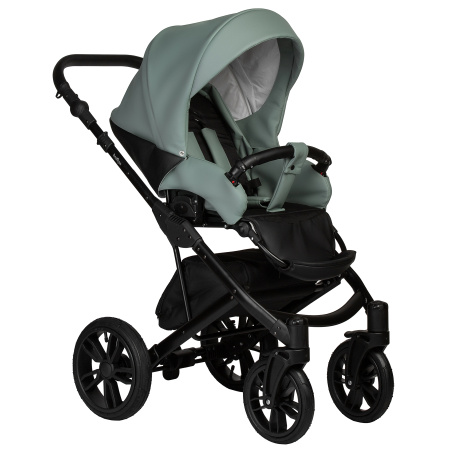 Коляска 2 в 1 Indigo MIO ECO бирюзовый