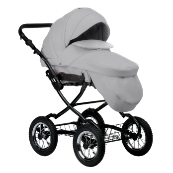 Коляска 2 в 1 Indigo BARBARA ECO Classic серый