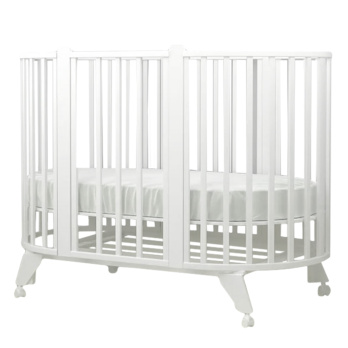 Кровать 6в1 Indigo СОФИЯ с универсальным маятником белый