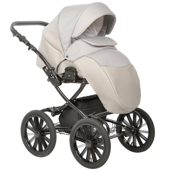 Коляска 2 в 1 Indigo PORTO Classic 14 бежевый