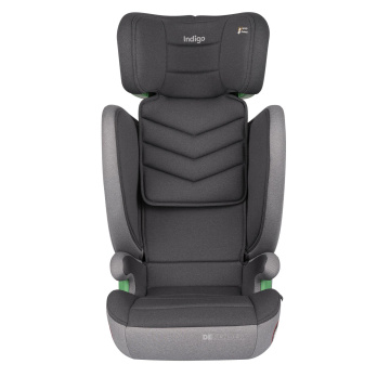 Автокресло Indigo DEFENDER isofix 2+3 (15-36 кг) серый
