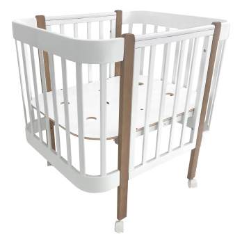 Кровать детская Indigo Italiano Baby продольный маятник на колеса 