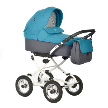 Коляска-люлька Indigo BLUES Classic синий