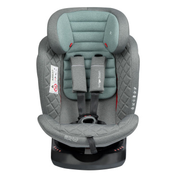 Автокресло INDIGO SMART Isofix 0+1+2+3 (0-36 кг) серый