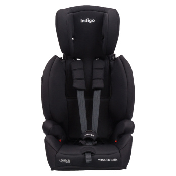 Автокресло Indigo WINNER ISOFIX 1+2+3 (9-36 кг) черный