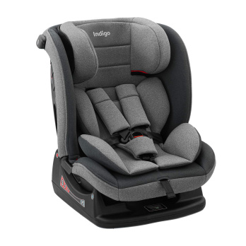 Автокресло Indigo REFLEX 0+1+2+3 (0-36 кг) серый