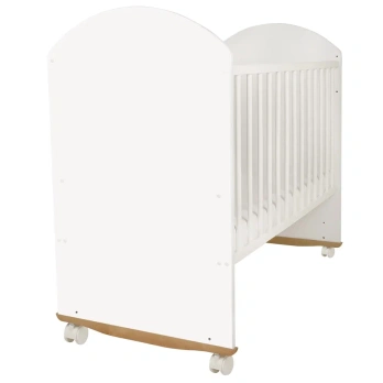 Кровать детская Indigo My Sleepy (фигур.спин., колесо-качалка) 