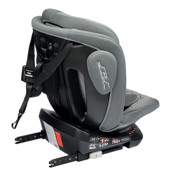 Автокресло INDIGO SMART Isofix 0+1+2+3 (0-36 кг) серый