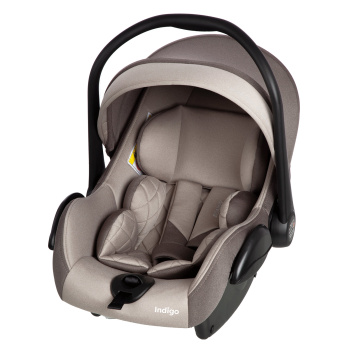 Автокресло Indigo BONNY 0+ (0-13 кг) бежевый