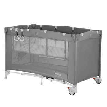 Кровать-манеж Indigo Summer (2 уровня) 