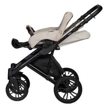 Коляска 2 в 1 Indigo MIO ECO черный