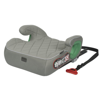 Автокресло-бустер Indigo QuickFix ISOFIX, группа 3 (22-36 кг) зеленый