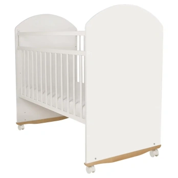 Кровать детская Indigo My Sleepy (фигур.спин., колесо-качалка) 