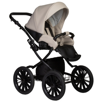 Коляска 2 в 1 Indigo MIO ECO Plus 14" бежевый