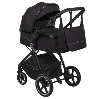 Коляска-трансформер Indigo TARGET 3в1 черный