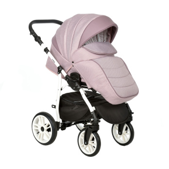 Коляска 2 в 1 INDIGO розовый