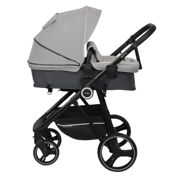 Коляска-трансформер Indigo SHUTTLE 3в1 серый