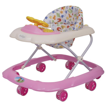 Ходунки Indigo RIDER розовый