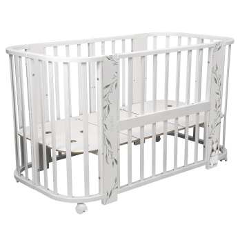 Кровать детская Indigo Baby Line 5 в 1 с поперечным маятником 