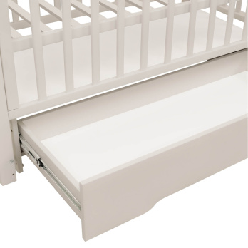 Кровать детская Indigo Norden маятник на колесах, ящик бежевый