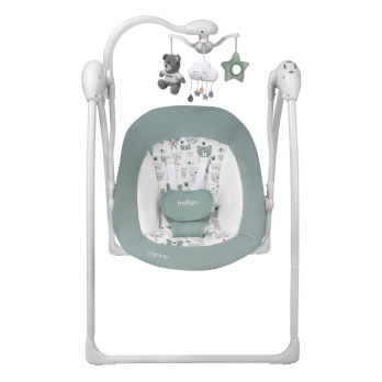 Качели электронные Indigo TEDDY зеленый