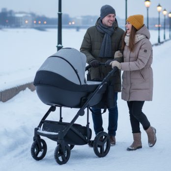 Коляска 2 в 1 Indigo TOUR ECO серый