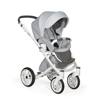 Коляска 2 в 1 Indigo PORTO серый
