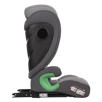 Автокресло Indigo DEFENDER isofix 2+3 (15-36 кг) серый