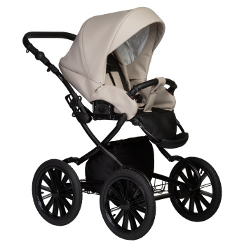 Коляска 2 в 1 Indigo MIO ECO Plus 14" бежевый