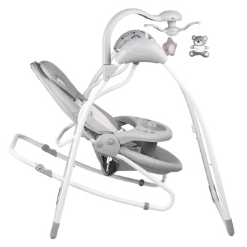 Качели электронные Indigo FRESH 2в1 серый