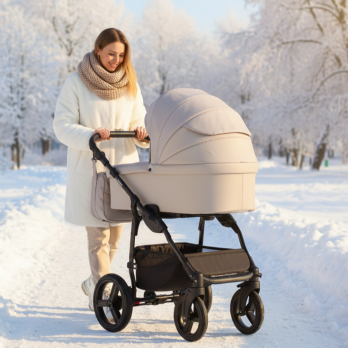 Коляска 2 в 1 Indigo IMPULSE ECO бежевый