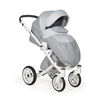 Коляска 2 в 1 Indigo PORTO серый