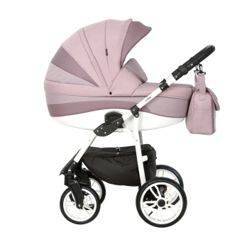 Коляска 2 в 1 INDIGO розовый