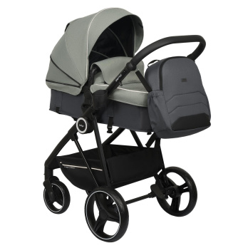 Коляска-трансформер Indigo SHUTTLE 3в1 серый
