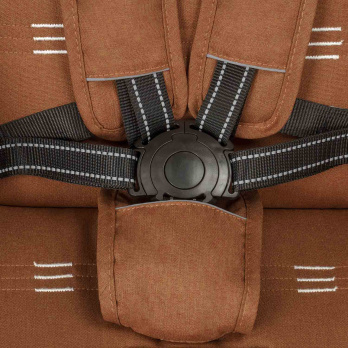 Коляска прогулочная Indigo MEGA оранжевый